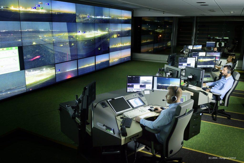 Budapest airport - Remote control tower